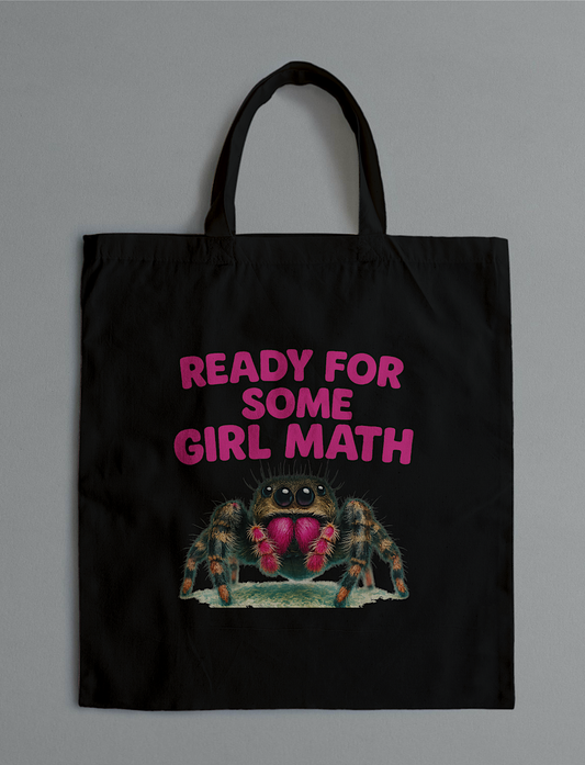 Girl Math Tote Bag